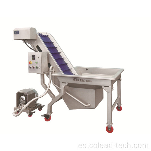Elevador comercial de lavado previo a Soak para el procesamiento de alimentos